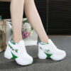 wedge heel thick sole casual shoes