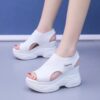 Balanced heel casual shoes for women