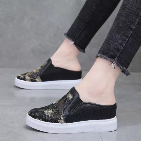 heelless lazy shoes for women